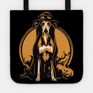 Halloween Galgo Espanol Greyhound Spanish Tote