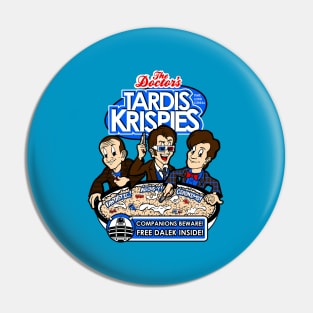 Tardis Krispies Pin