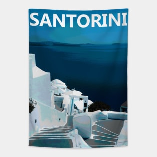 Santorini Tapestry