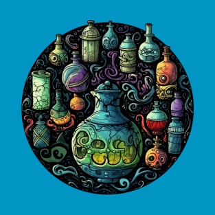 D&D inspired potions design T-Shirt