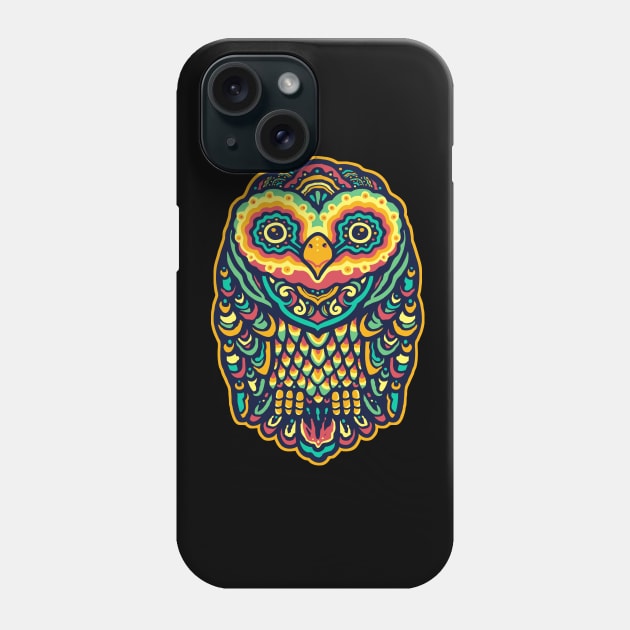 Mandala Owl Phone Case by TambuStore