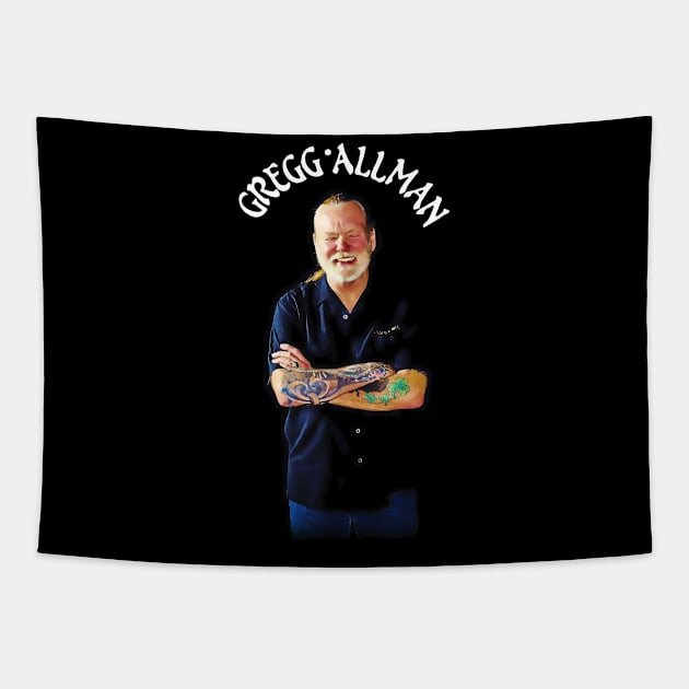 GREGG ALLMAN SILHOUETTE Tapestry by VagZbock