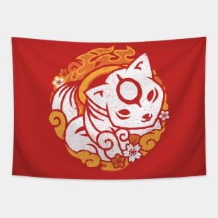 Okamiden Chibiterasu Tapestry