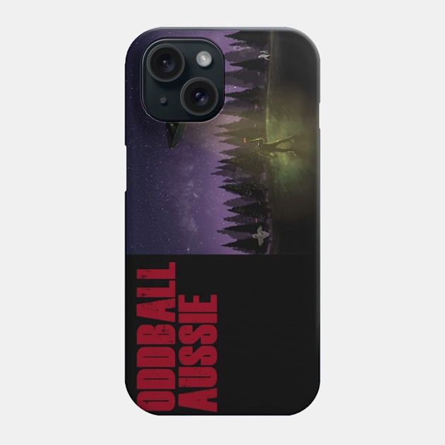 Alternate design - The Oddball Aussie Podcast Phone Case by OzOddball