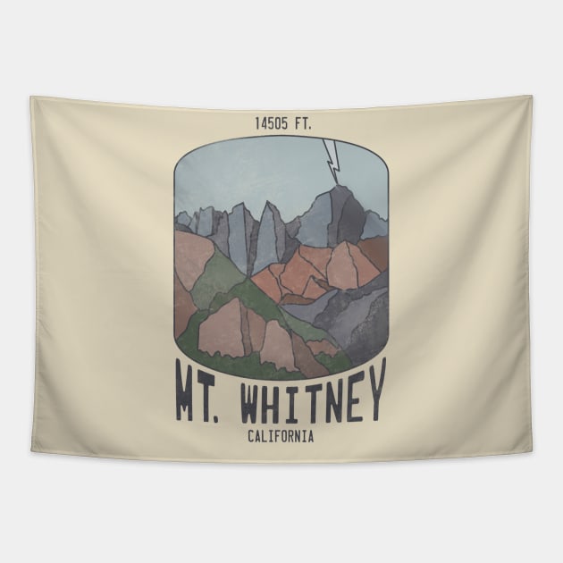 Mount Whitney Tapestry by Lukeh Designs