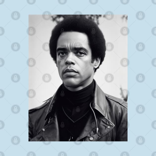 Huey P. Newton by Moulezitouna