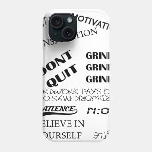 Motivation Phone Case