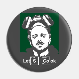 Let's Cook; Jesse Pinkman Edition Pin