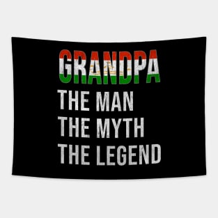 Grand Father Tajikistani Grandpa The Man The Myth The Legend - Gift for Tajikistani Dad With Roots From  Tajikistan Tapestry