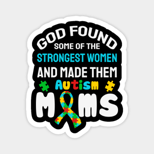 Autism Mom Autism Awareness Gift for Birthday, Mother's Day, Thanksgiving, Christmas Magnet
