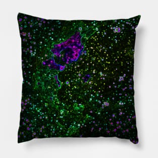 Black Panther Art - Glowing Edges 317 Pillow