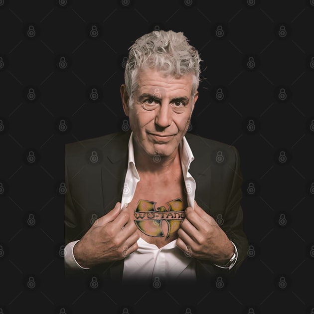 Anthony Bourdain Wu by misuwaoda