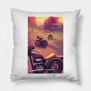 Ghost Town Pillow