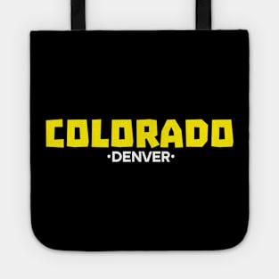 COLORADO denver t-shirt classic Tote