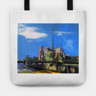 Notre Dame, Paris, France Tote