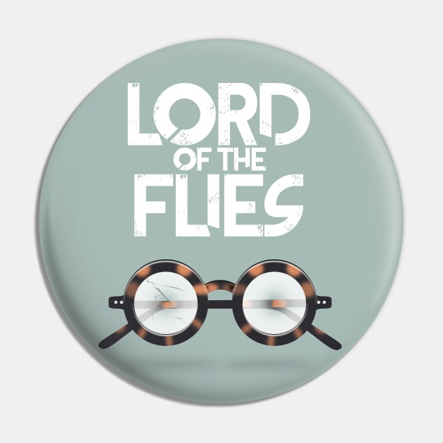 Lord of the Flies - Alternative Movie Poster Pin by MoviePosterBoy