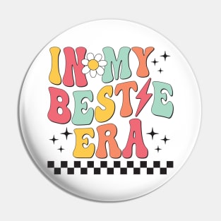 Retro Groovy In My Bestie Era Friends Matching Pin