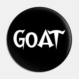 GOAT ( Greatest Of All Time) Pin