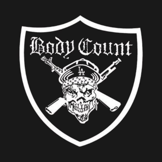 BODY COUNT MERCH VTG by Kiecx Art