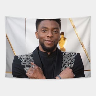 Chadwick Boseman (Wakanda Forever Polaroid) Tapestry