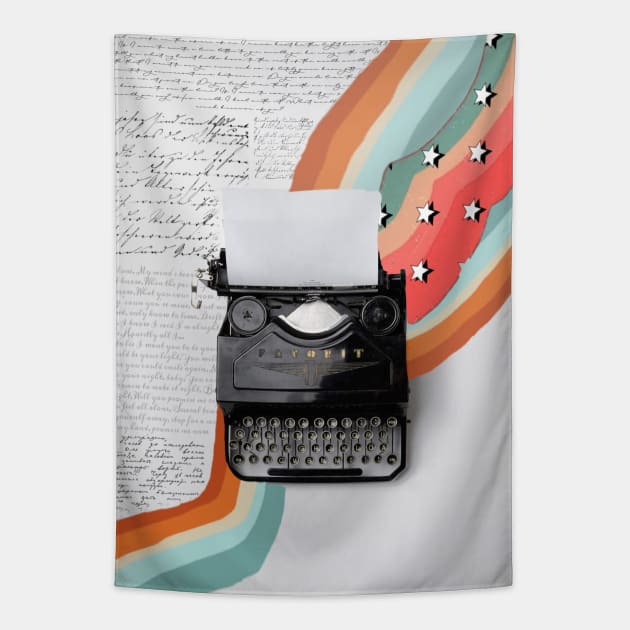 Typewriter Tapestry by Trouvaile Card