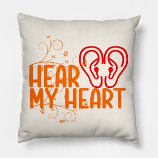 MY HEART BEAT Pillow