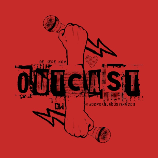 Outcasts Unite black logo by adorkabledustinwood