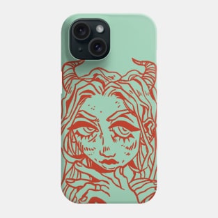 Horned Girl Phone Case