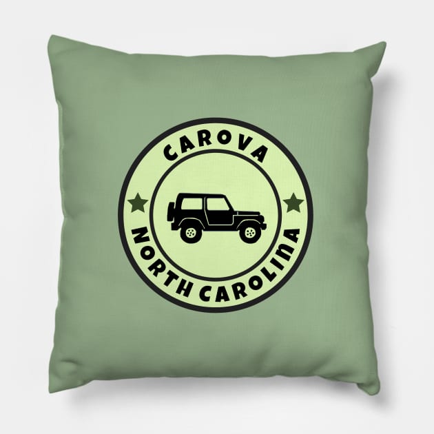 Carova NC 4x4 Pillow by Trent Tides