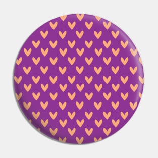 Hearts Repeated Pattern 082#001 Pin