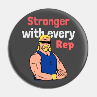 Stronger with every Rep! Pin