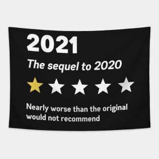 Funny 2021 movie review design I Very bad would not recommend I Review Tapestry