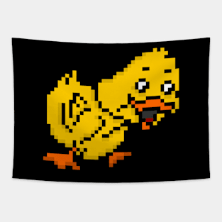 duck pixel Tapestry