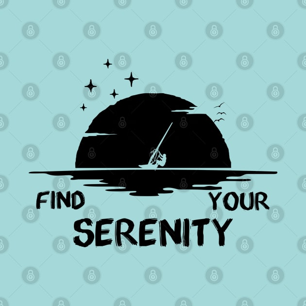 Find your serenity by Blended Designs