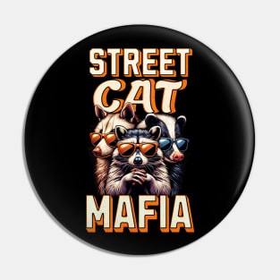 Street Cat Mafia Pin