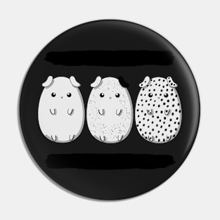 Spots and Stripes Guinea Pig - cute spotty guinea pigs Pin