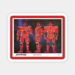 Official Rankin/Bass' Silverhawks Mon*Star II Magnet