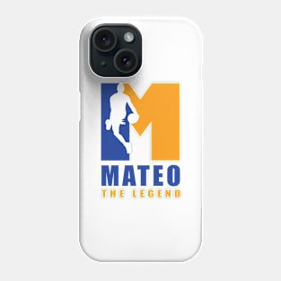 Mateo Custom Player Basketball Your Name The Legend Phone Case