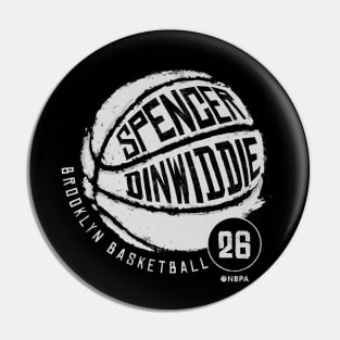 Spencer Dinwiddie Brooklyn Basketball Pin