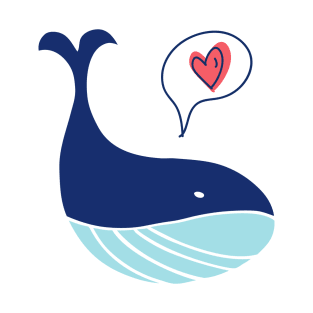 Whale loves you! T-Shirt