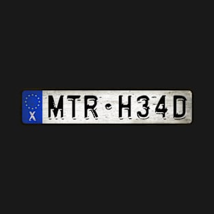 MTR-H34D Plat Number T-Shirt