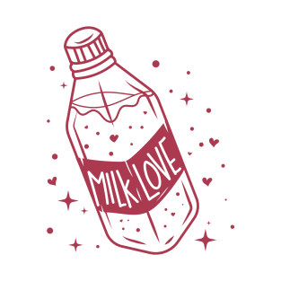 milk love T-Shirt