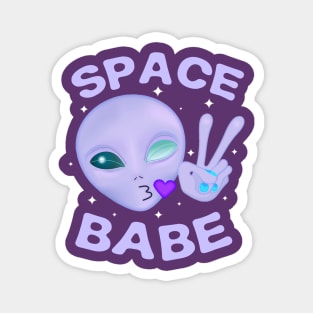 Space Babe Magnet