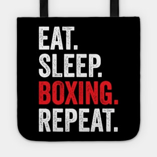 Eat Sleep Boxing Repeat Tote