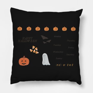 Halloween Week Essentials pack Pillow