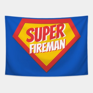 Fireman Gifts | Super Fireman Tapestry