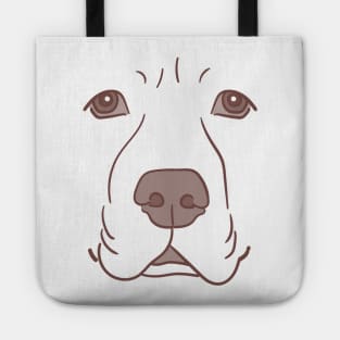 Labrador Face Funny Dog Halloween Costume Tote