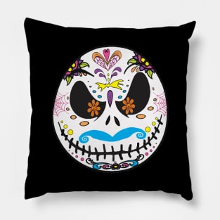 Sugar Skull Jack Pillow