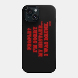 People? My mistake 03 Phone Case