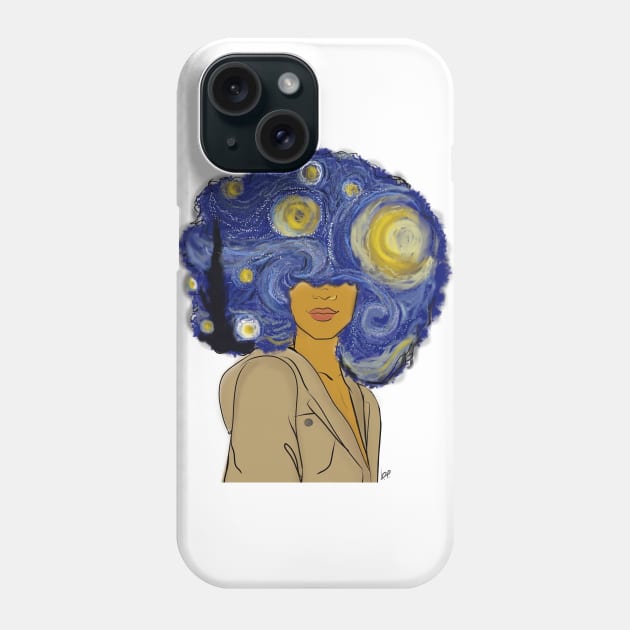 Starry Nights Phone Case by bananapeppersart